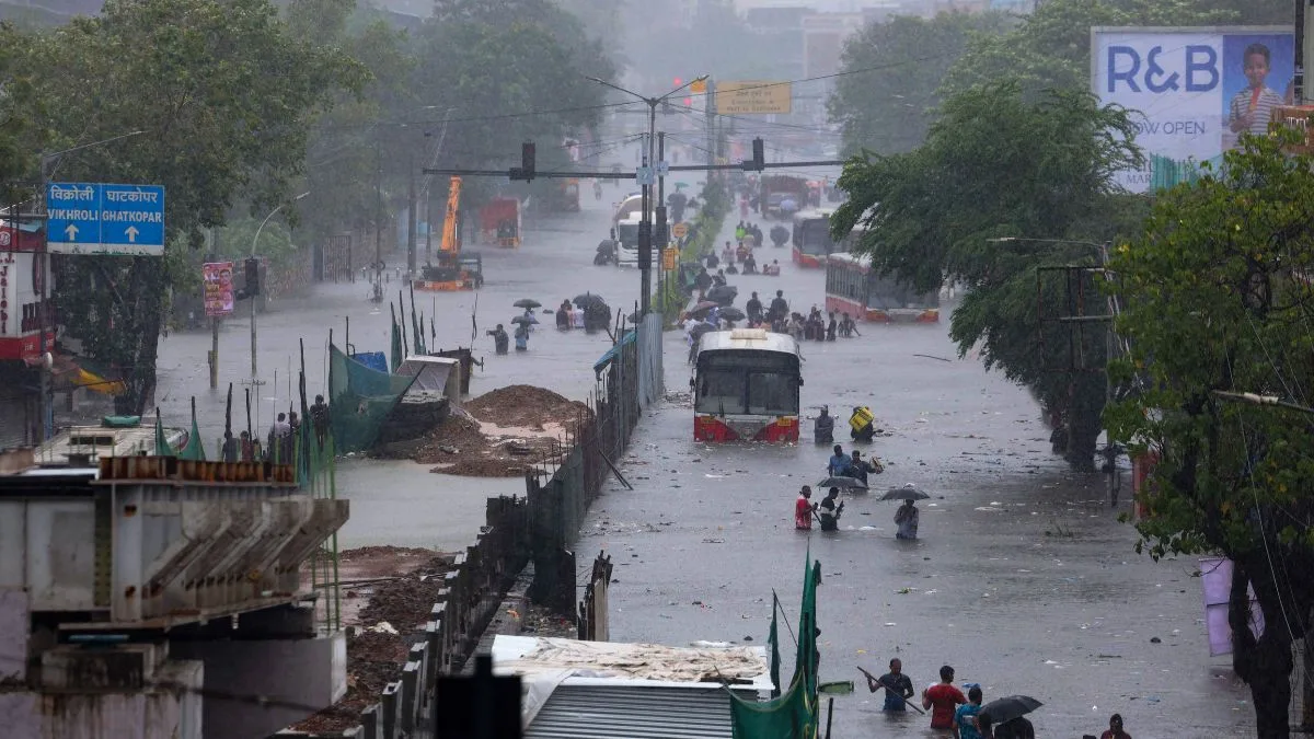 Mumbai rains: 24 trains cancelled on Trans-Harbour line; Aaditya Thackeray attacks govt’s monsoon preparedness