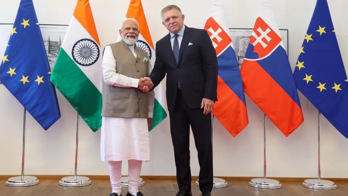 ‘India’s growth trajectory a lesson for EU,’ says Slovak PM Robert Fico as he hosts Modi in Bratislava