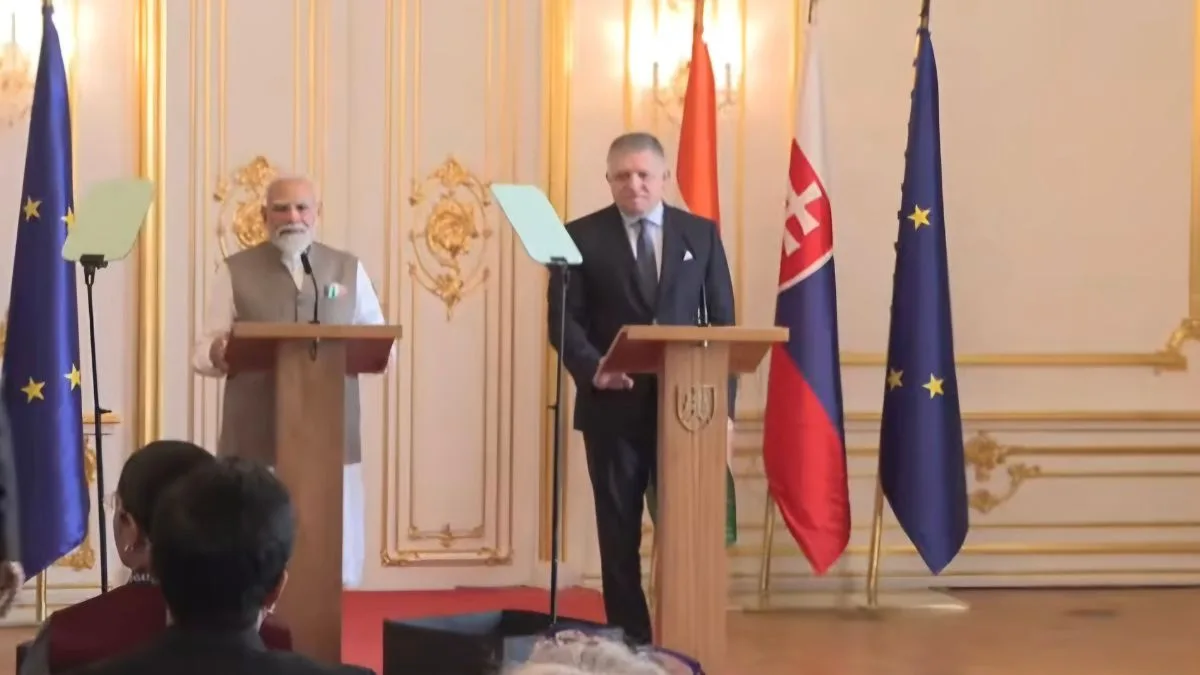 ‘India’s growth trajectory a lesson for EU,’ says Slovak PM Robert Fico as he hosts Modi in Bratislava