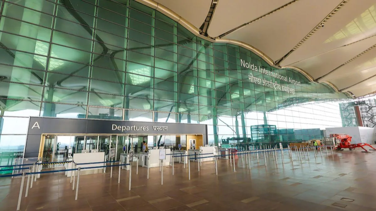 Jewar airport opens for passengers, first scheduled IndiGo flight arrives from Lucknow