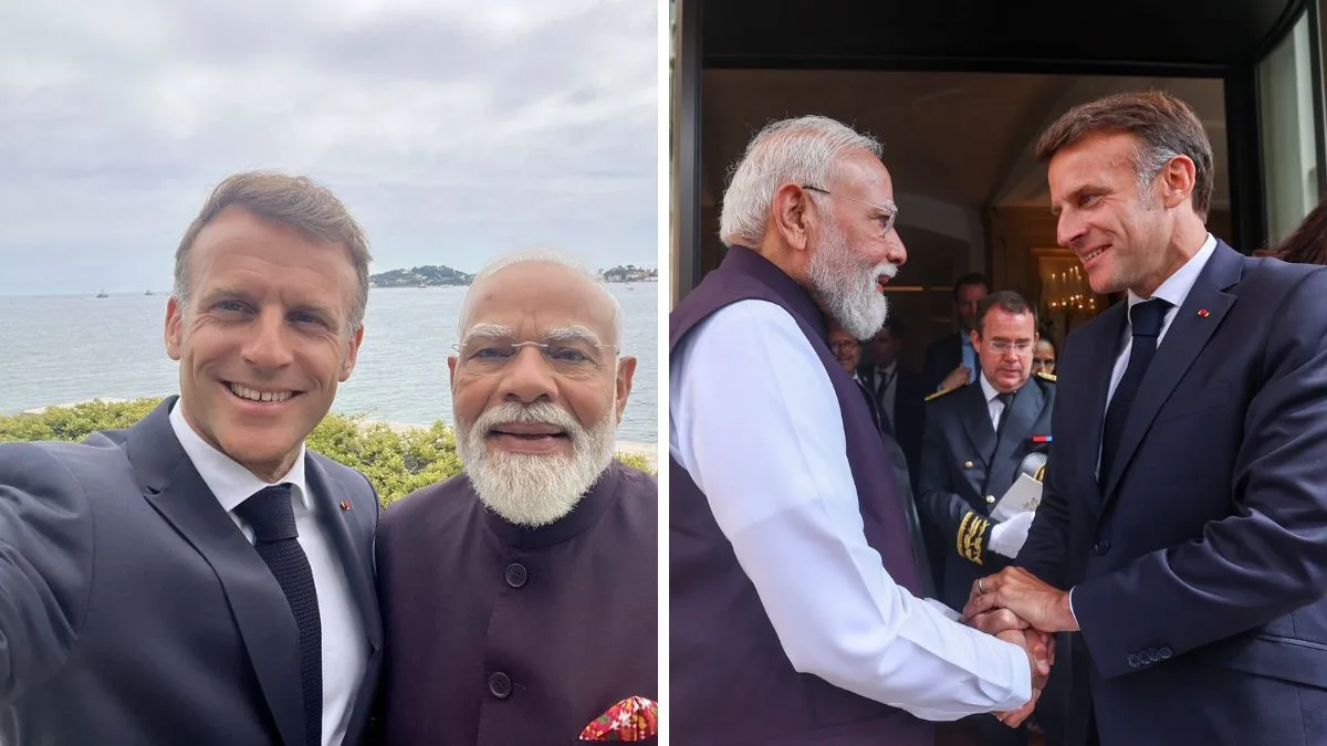Selfie, Dhurandhar’s ‘Aari Aari’ and diplomacy: Macron adds Bollywood touch to PM Modi’s Nice visit