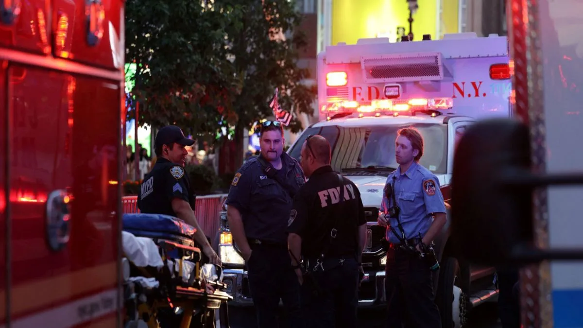 Five hurt in stabbing at New York’s Penn Station, suspect held; terror link ruled out