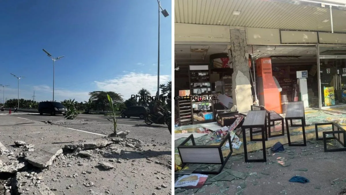 7.8-magnitude quake leaves five dead and a trail of destruction across Philippines; 1.4-metre tsunami waves hit coast