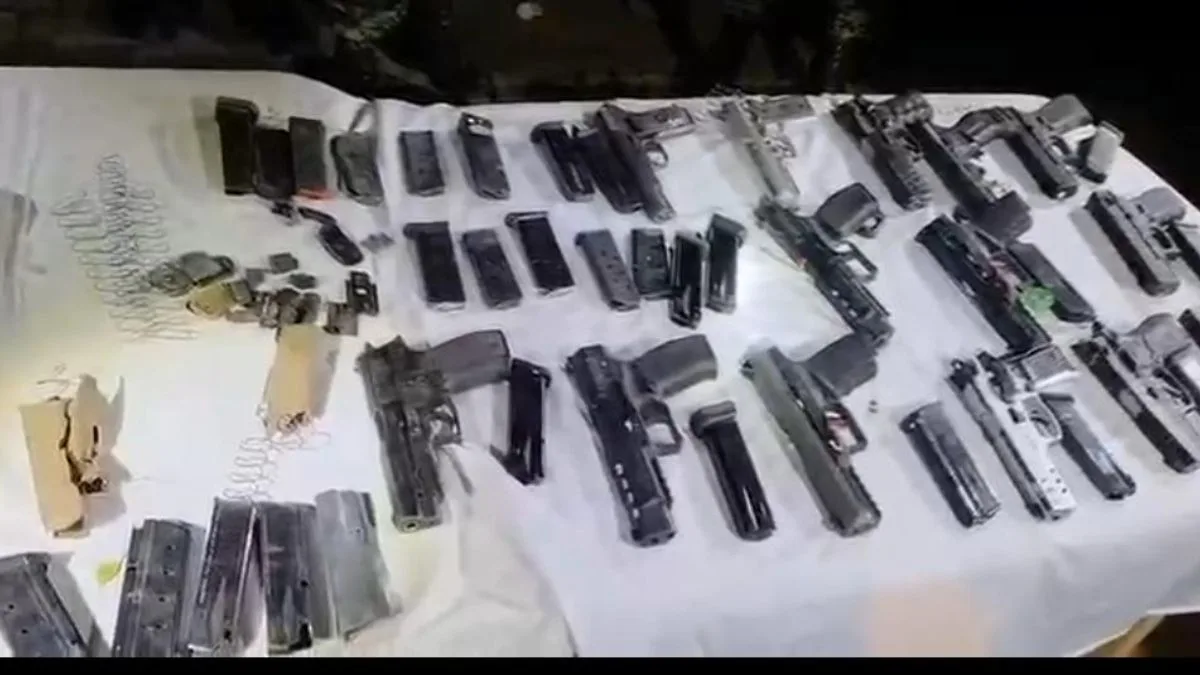 Massive arms haul in Amritsar: BSF recovers AK-47, 25 pistols, bulletproof jacket; one held