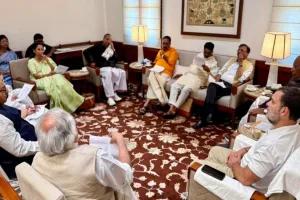 INDIA bloc writes to CJI over Election Commission’s SIR exercise; AAP, DMK join 23-party appeal