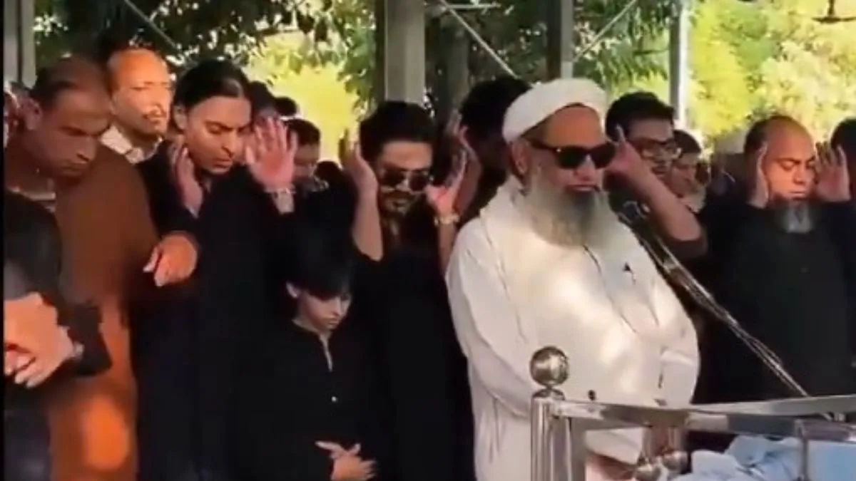 Funeral of Shoaib Akhtar’s brother draws scrutiny after Lashkar leaders appear in viral videos