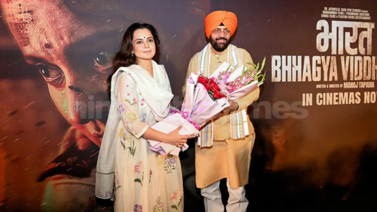 ‘Should be watched by all’: Haryana CM declares Kangana Ranaut’s ‘Bharat Bhhagya Viddhaata’ tax-free