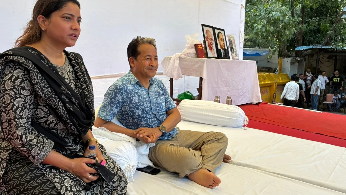 No water at Jantar Mantar, sanitation facility cut off after Sonam Wangchuk hunger strike, alleges Abhijeet Dipke