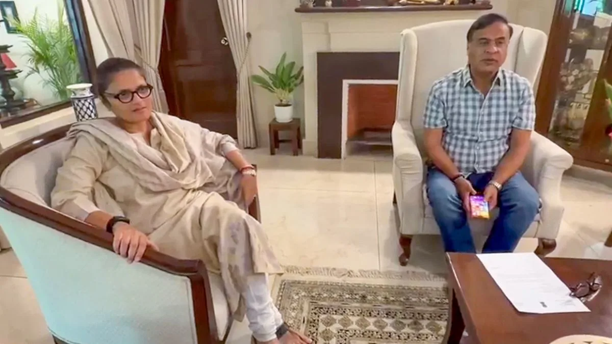 ‘I am a free woman’: Sushmita Dev meets Himanta after quitting TMC, keeps future plans under wraps