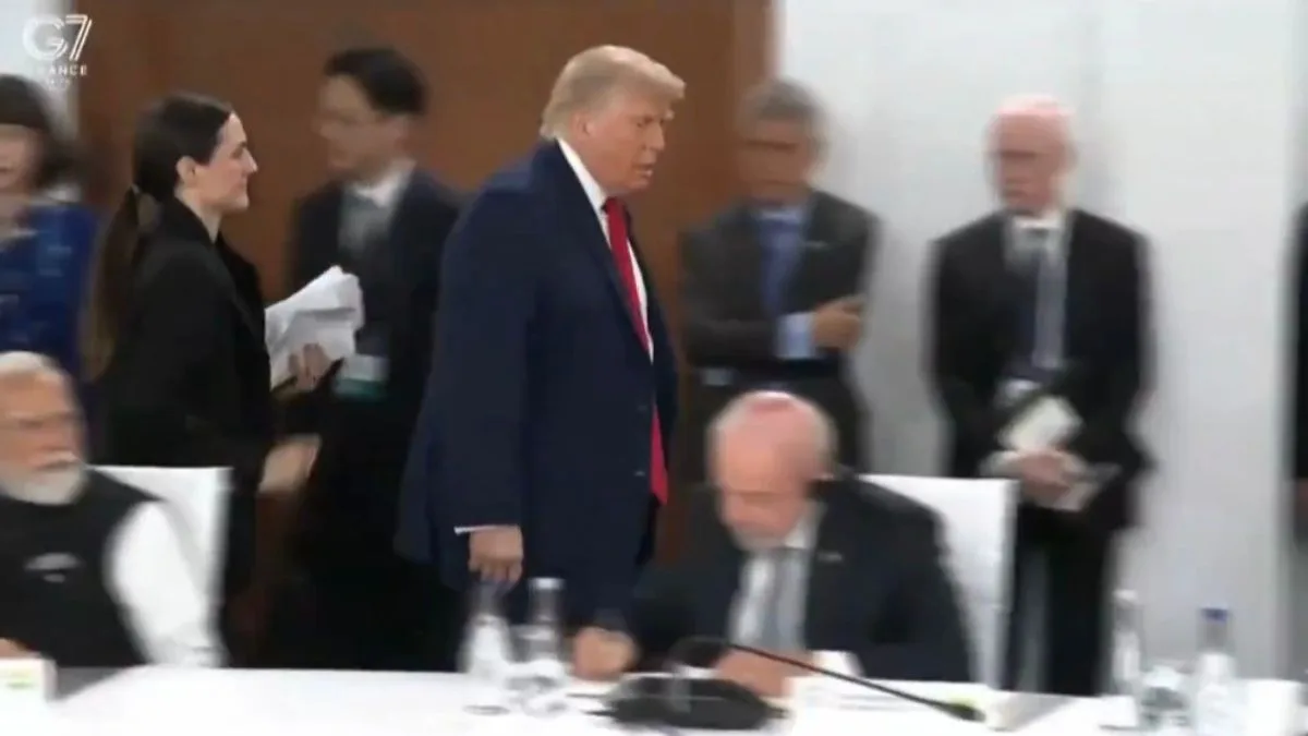‘Hello, I’m the boss’: Trump’s comment to world leaders at G7 Summit in France goes viral