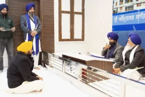 Akal Takht releases video of Bhagwant Mann’s appearance, Punjab CM calls controversial clip AI-generated