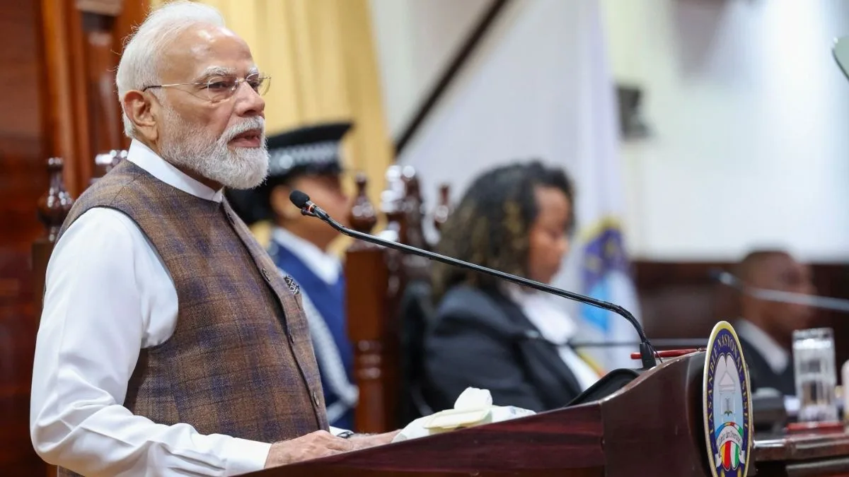 PM Modi addresses Seychelles’ parliament, says ‘passage of 50 years has not changed our commitment to one another’