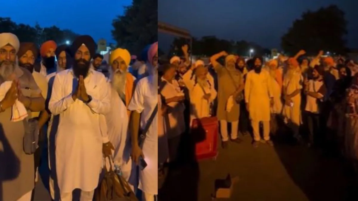 Visa granted, but entry denied: Haryana Sikh Jatha forced to return from Wagah border after last-minute clearance failure