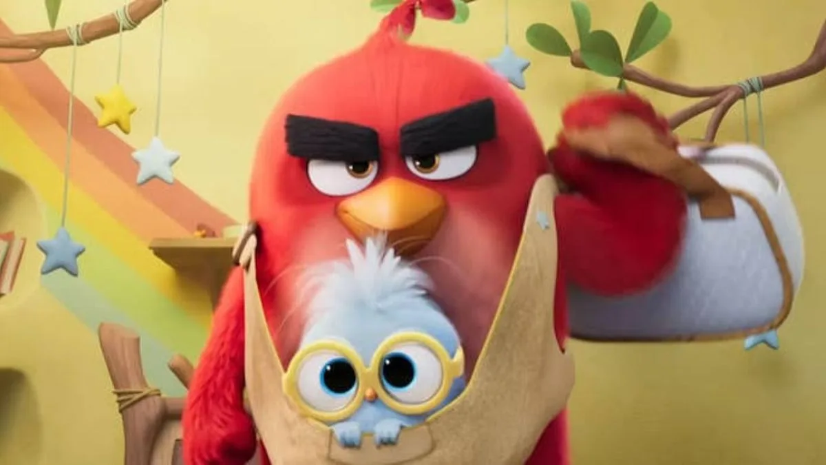 Watch: ‘Angry Birds Movie 3’ trailer turns red into the most relatable dad in animation