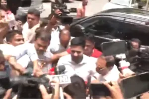 Abhishek at ED office in Kolkata for questioning in school recruitment case