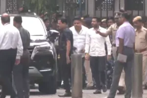 Abhishek arrives at CID headquarters for second round of questioning in signature forgery case