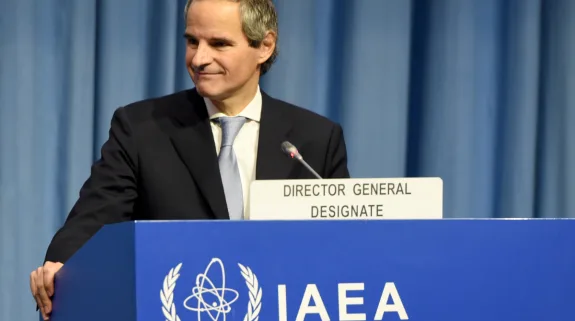 Iran's nuclear programme hit hard by war, key operations halted after strikes: IAEA chief Rafael Grossi. (File Photo: IANS)
