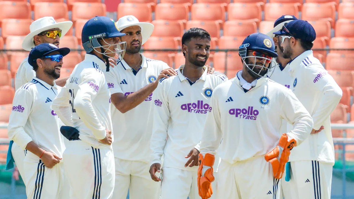 India crush Afghanistan by an innings and 300 runs; Suthar shines on Test debut