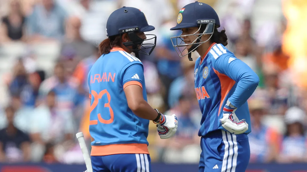 IND vs PAK LIVE Women’s T20 World Cup: Smriti, Harmanpreet rebuild after Pakistan’s early strikes