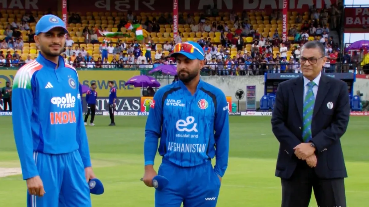 India vs Afghanistan 1st ODI: India win toss, opt to field as rain cuts match to 25 overs