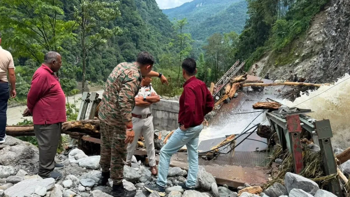 Incessant rain triggers floods, landslides across North Bengal, Sikkim, Bhutan