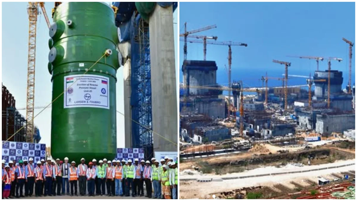 Major boost in India-Russia nuclear partnership: 320-tonne Reactor Pressure Vessel installed at Kudankulam Unit-5