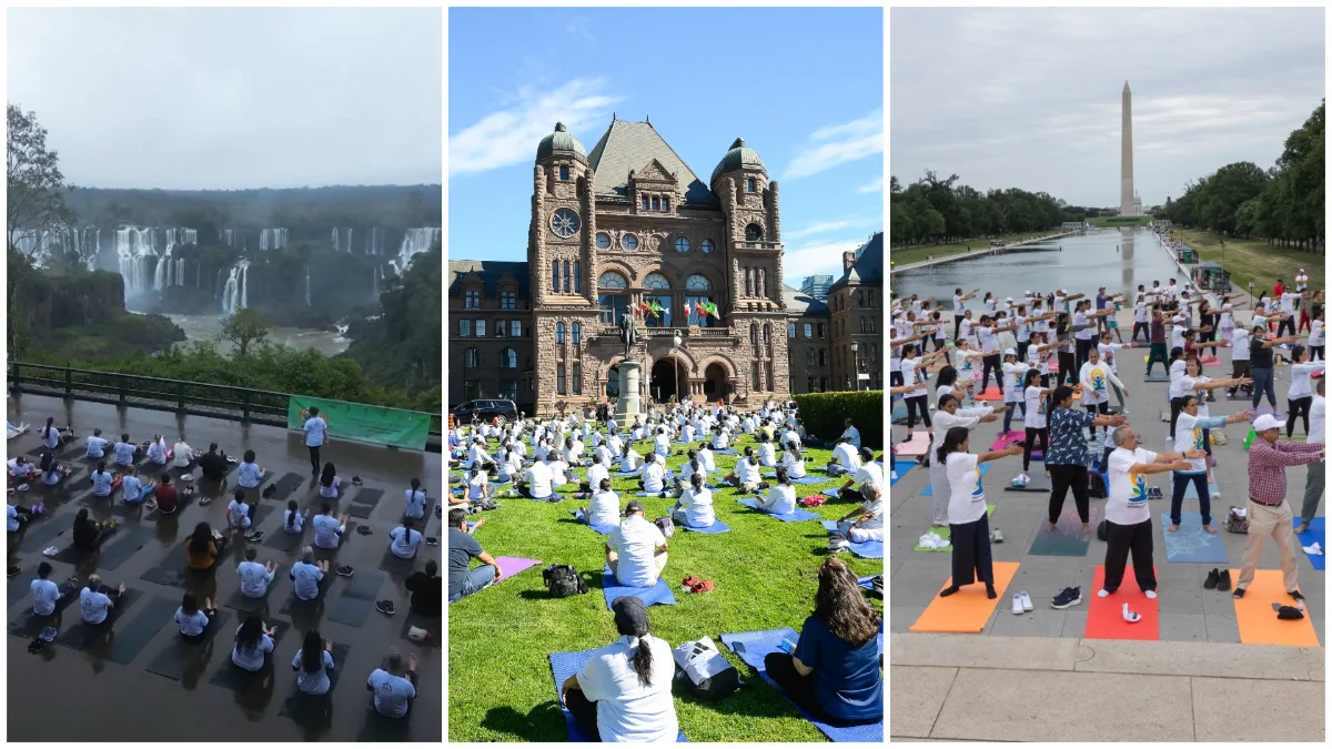 From US to Canada: Iconic landmarks turned into global Yoga hubs in Western countries on International Day of Yoga