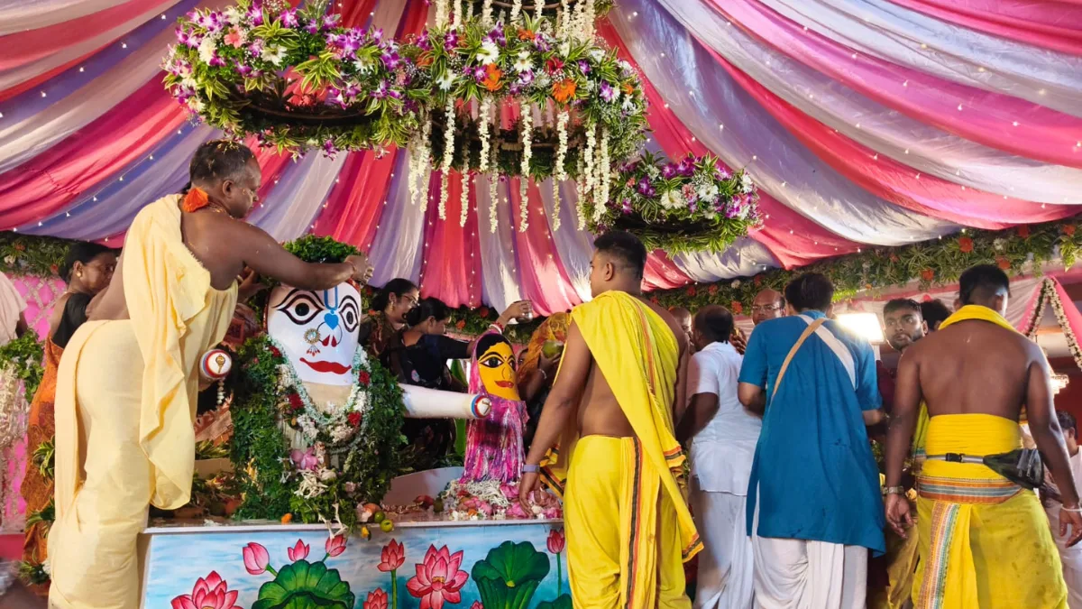Lord Jagannath’s Snana Yatra begins, Nadia’s Rajapur temple invites devotees for Rath Yatra pilgrimage