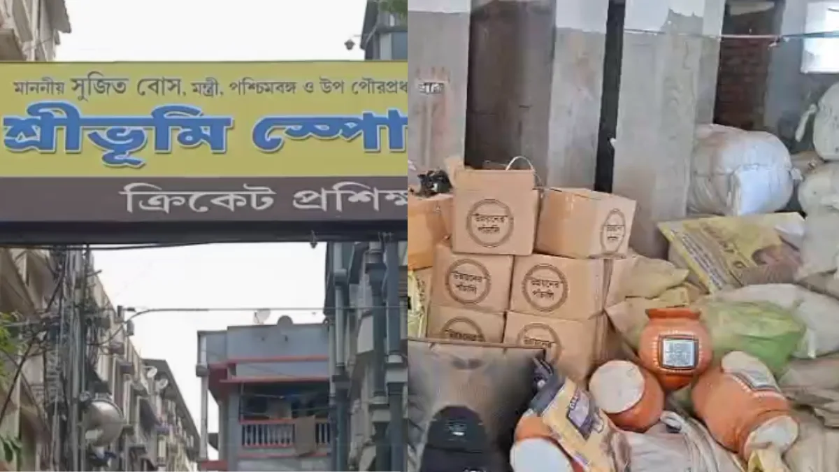 Blankets, saris meant for Gangasagar pilgrims found at Sreebhumi Sporting Club linked to Sujit Bose