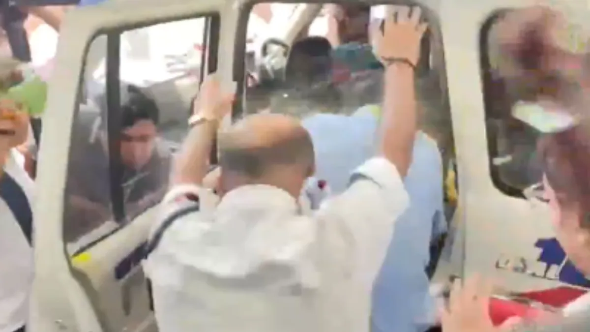 Arrested TMC Leader Sabyasachi Dutta ‘Egged’ While Being Escorted By Police, Tomatoes Hurled