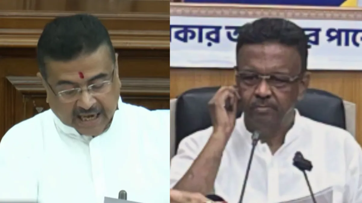 Turned into ‘city of death’: Suvendu shreds TMC over Taratala tragedy, shows Firhad’s signature on faulty building plan