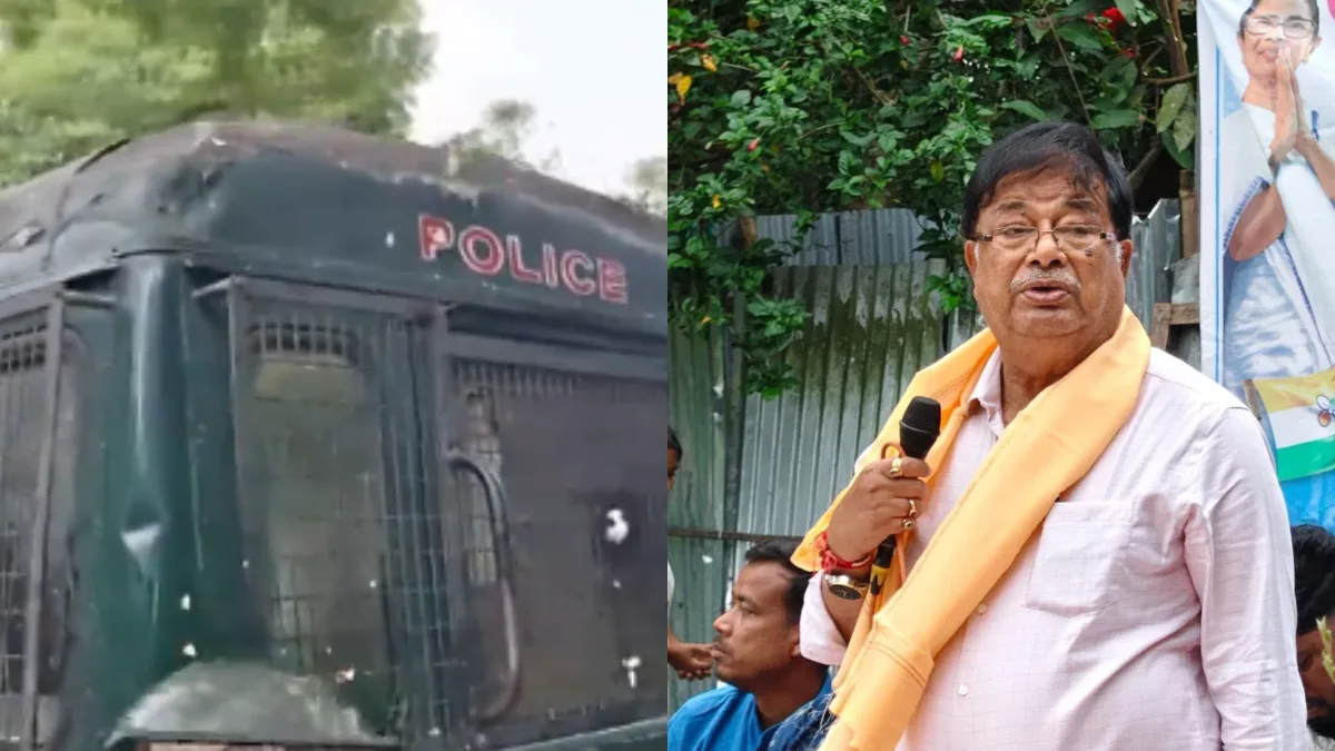 Former Bengal Minister Udayan Guha comes under egg attack, sent to seven days’ police custody