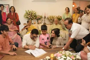 Aamir Khan and Gauri Spratt are now married: Children from both families attend, here’s everything that happened