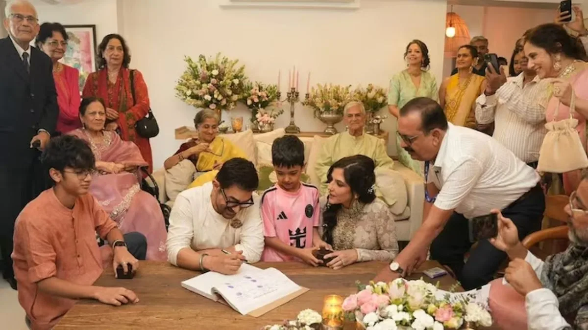 Aamir Khan and Gauri Spratt are now married: Children from both families attend, here’s everything that happened