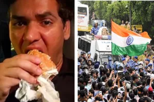 Burger Bawal at CJP Protest: Netizens slam spokesperson Vijeta Dahiya for ‘skipping’ protest to eat burger; he defends