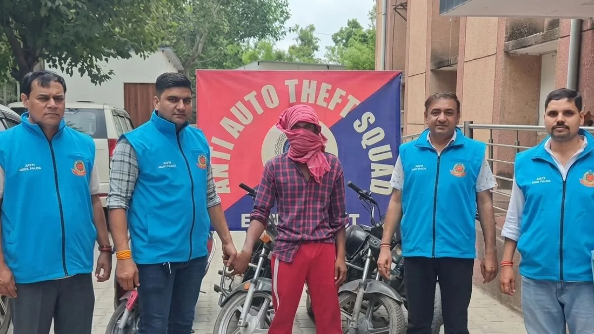 Caught riding a stolen motorcycle, Delhi thief’s confession leads to three more recoveries