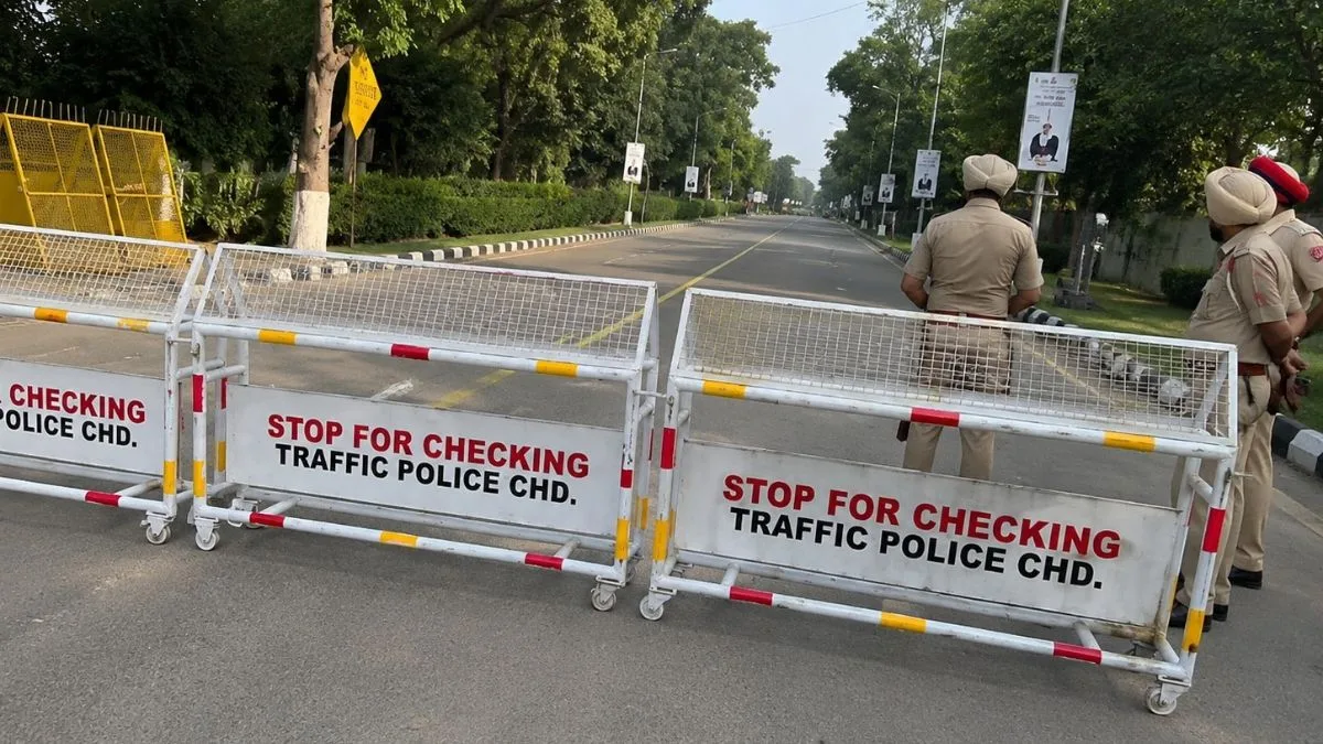 PM Modi’s convoy unlocks Chandigarh’s road sealed since Punjab’s 1980 militancy era