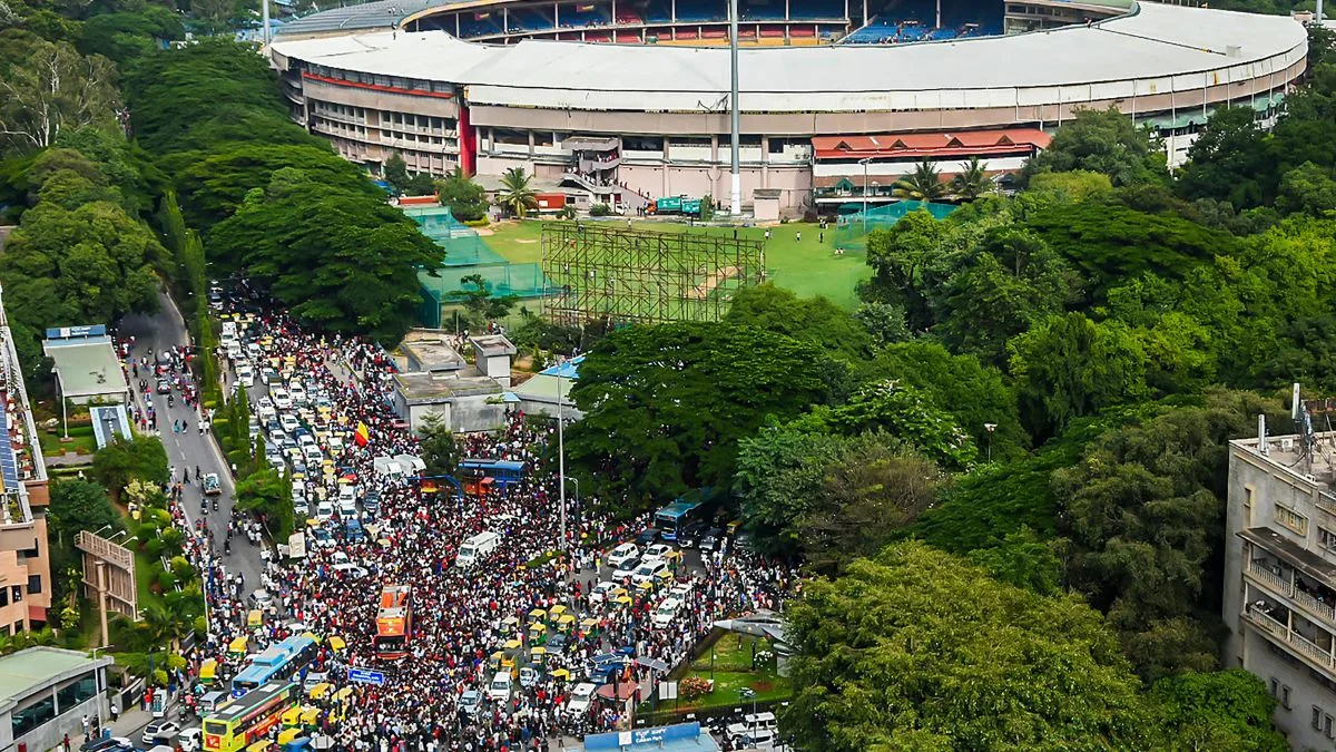 ‘Who killed 11 innocents?’: BJP attacks Karnataka govt after 3 IPS officers cleared in Chinnaswamy stampede case