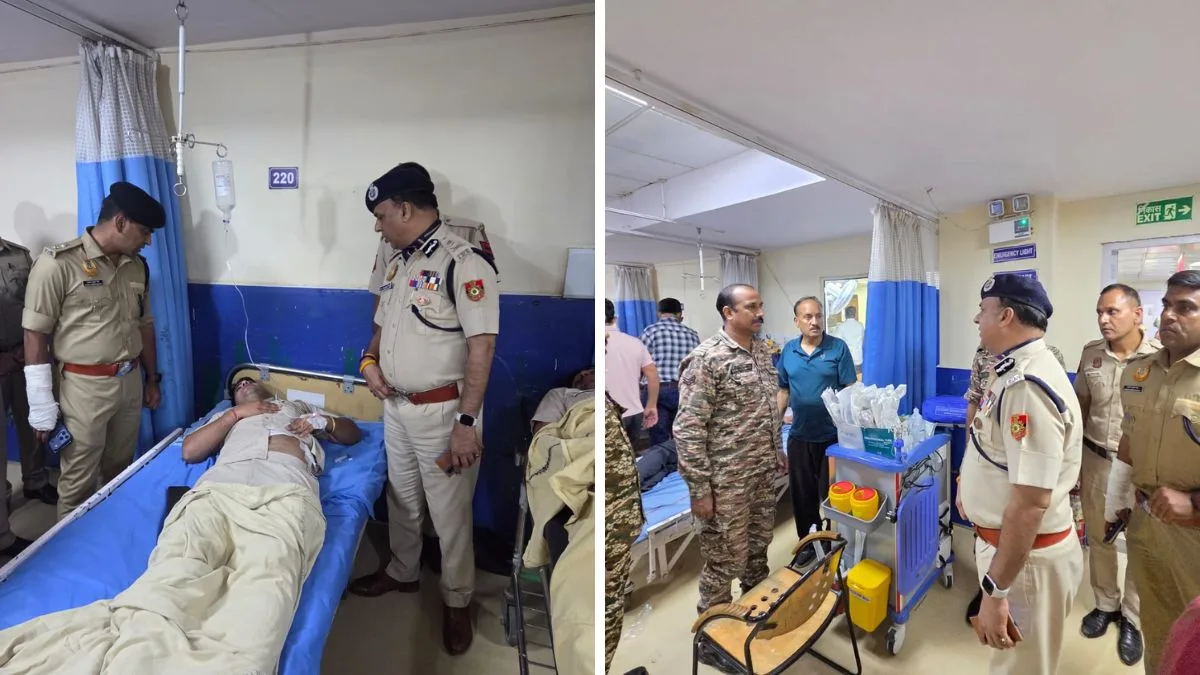 Jantar Mantar protest: ACP among police personnel injured in overnight violence; Special CP visits RML Hospital