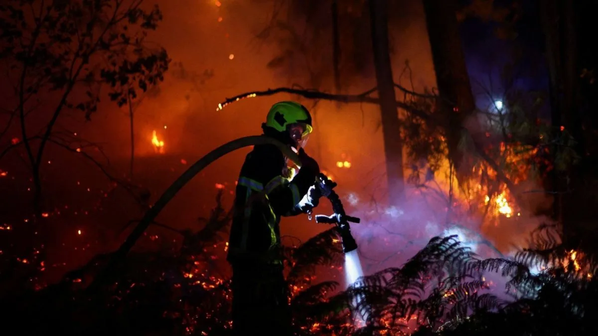 Wildfires close in on Bordeaux as France, Spain battle massive blazes; nearly 3 lakh displaced