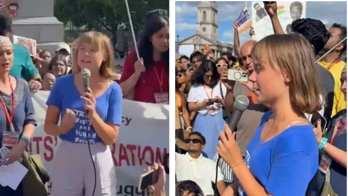 Greta Thunberg joins SFI UK protest in London, backs Indian students over NEET paper leak row