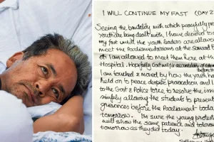 ‘I will continue my fast’: Sonam Wangchuk refuses to break 23-day hunger strike from hospital
