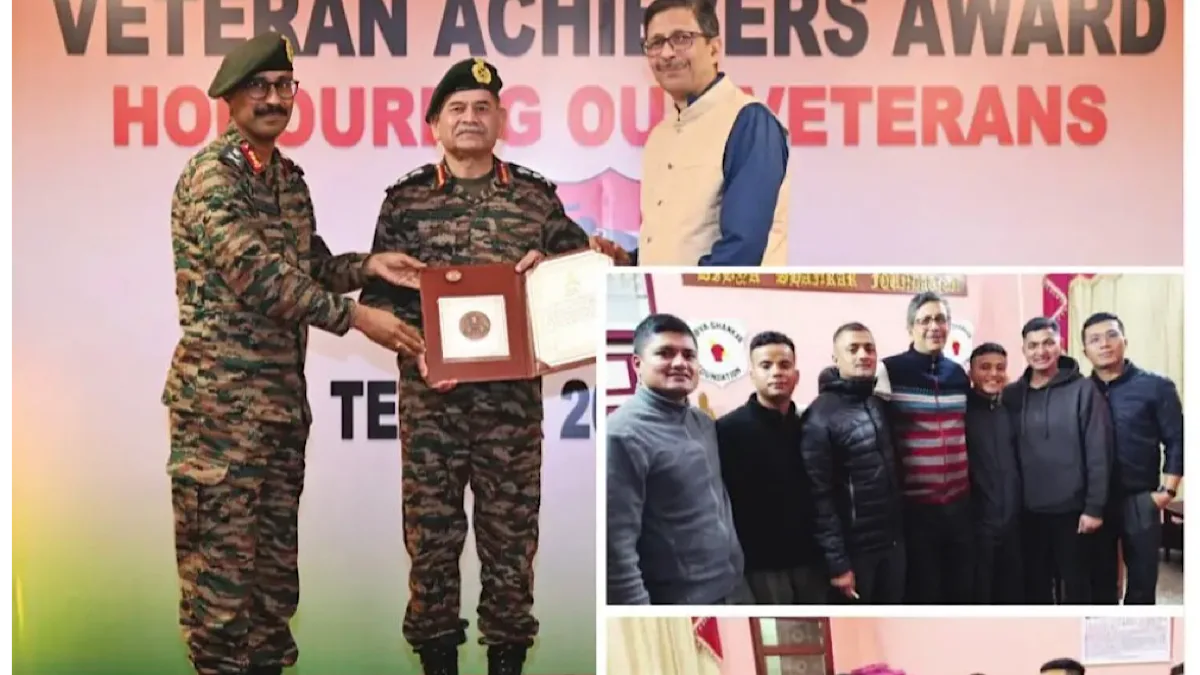 Retired Army officer helping aspirants join the armed forces receives COAS honour