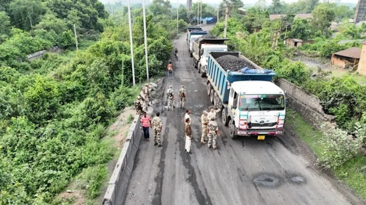 After HM’s review, CISF steps up crackdown on coal theft; 1,800 MT of illegally mined coal seized