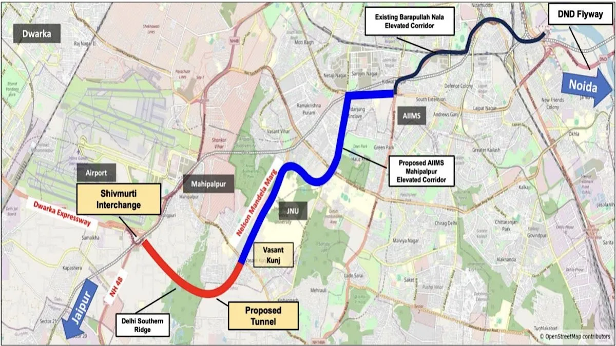 Dwarka tunnel xorridor to transform Delhi connectivity