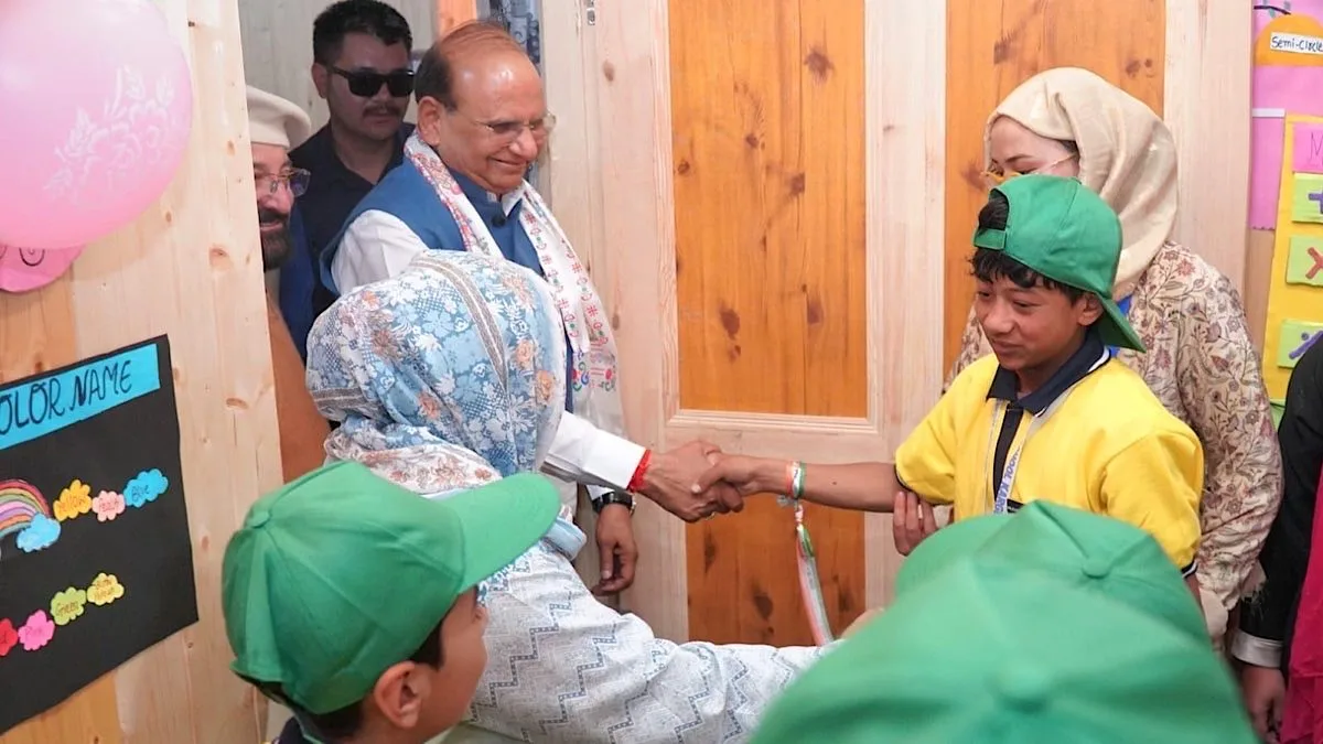 LG Saxena launches Ladakh’s first dedicated school for children with special need