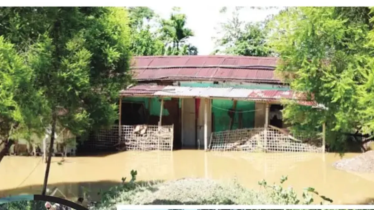 Flood fury in Assam linked to torrential rain in Naga Hills