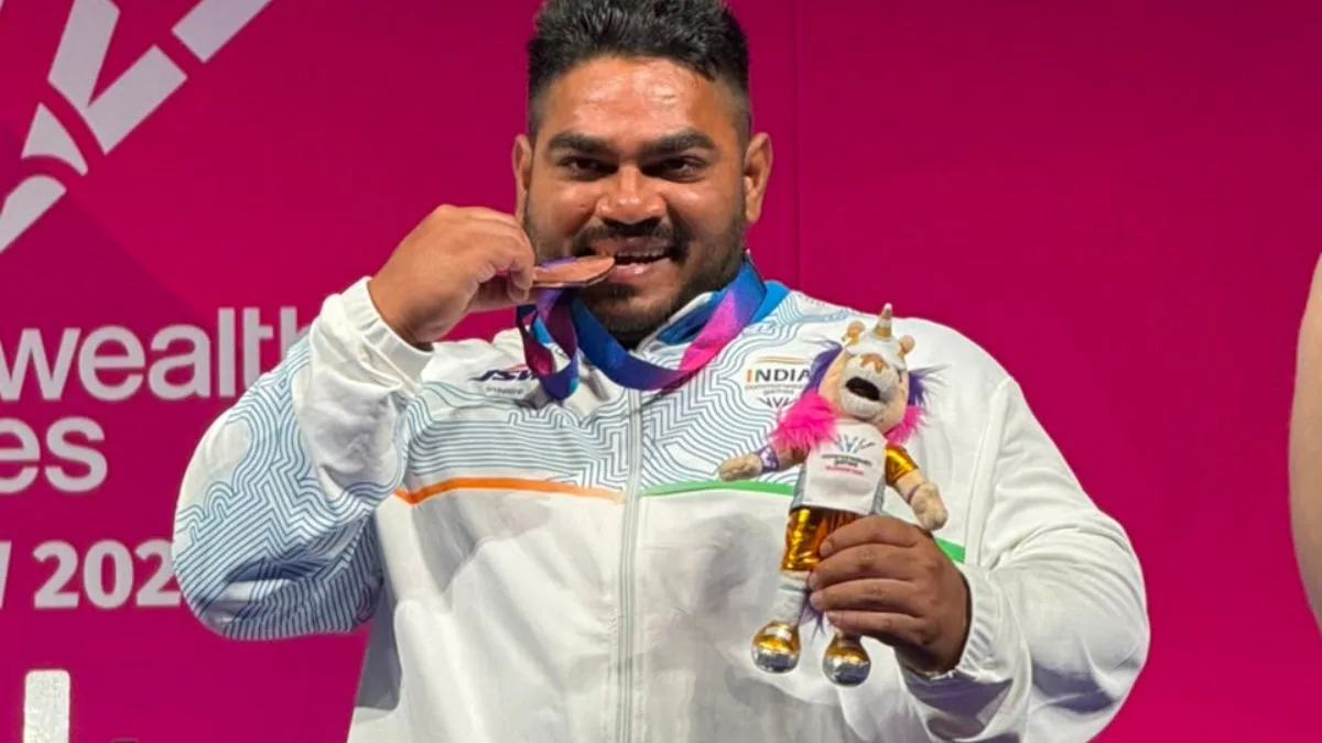 Bihar’s Jhandu Kumar, a polio survivor, wins para powerlifting bronze to open India’s CWG 2026 tally in Glasgow