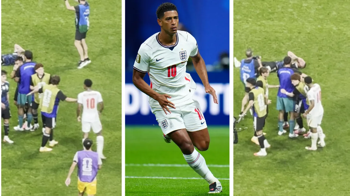Watch: Jude Bellingham appears to slap Argentina substitute Valentín Barco; viral video sparks debate