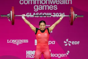 CWG 2026: Mirabai Chanu wins historic third straight Commonwealth Games gold, gives India first title